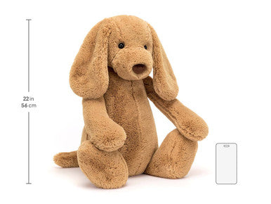 Chiot timide au caramel
