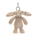 Blossom Beige Bunny 'Petal' Bag Charm