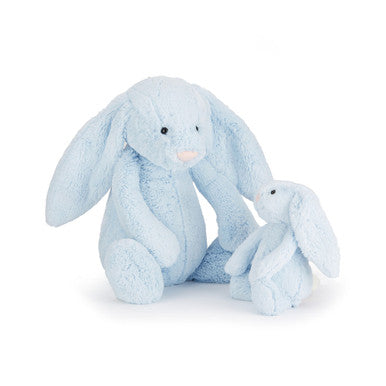 Bashful Blue Bunny