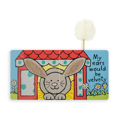 Livre cartonné Si j'étais un lapin - Beige
