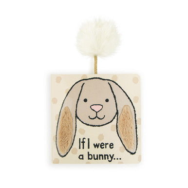 Livre cartonné Si j'étais un lapin - Beige