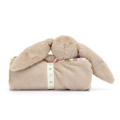 Couverture 'Pétale' Lapin Beige Blossom