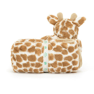 Doudou girafe timide