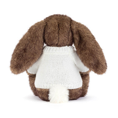 Hoppleston Luxe Bunny with Personalised Cream Jumper