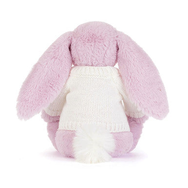 Thistlepop Blossom Luxe Bunny avec pull crème personnalisé