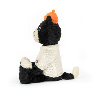 Jellycat Jack avec pull crème personnalisé