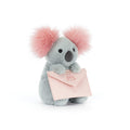 Koala avec message