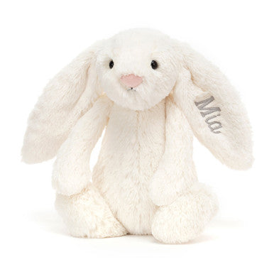Lapin crème timide personnalisé Medium