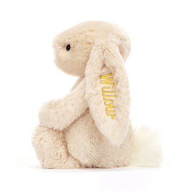 Personnalisé Bashful Luxe Bunny Willow Medium