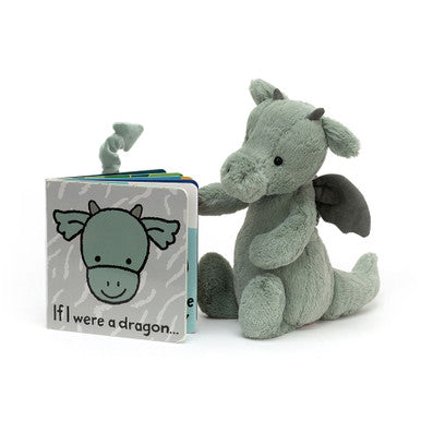 If I Were A Dragon Book and Bashful Dragon Small