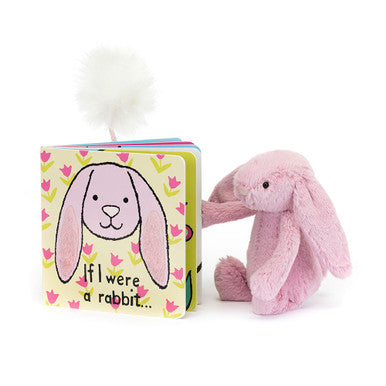 Si j'étais un livre de lapin et un petit lapin tulipe timide